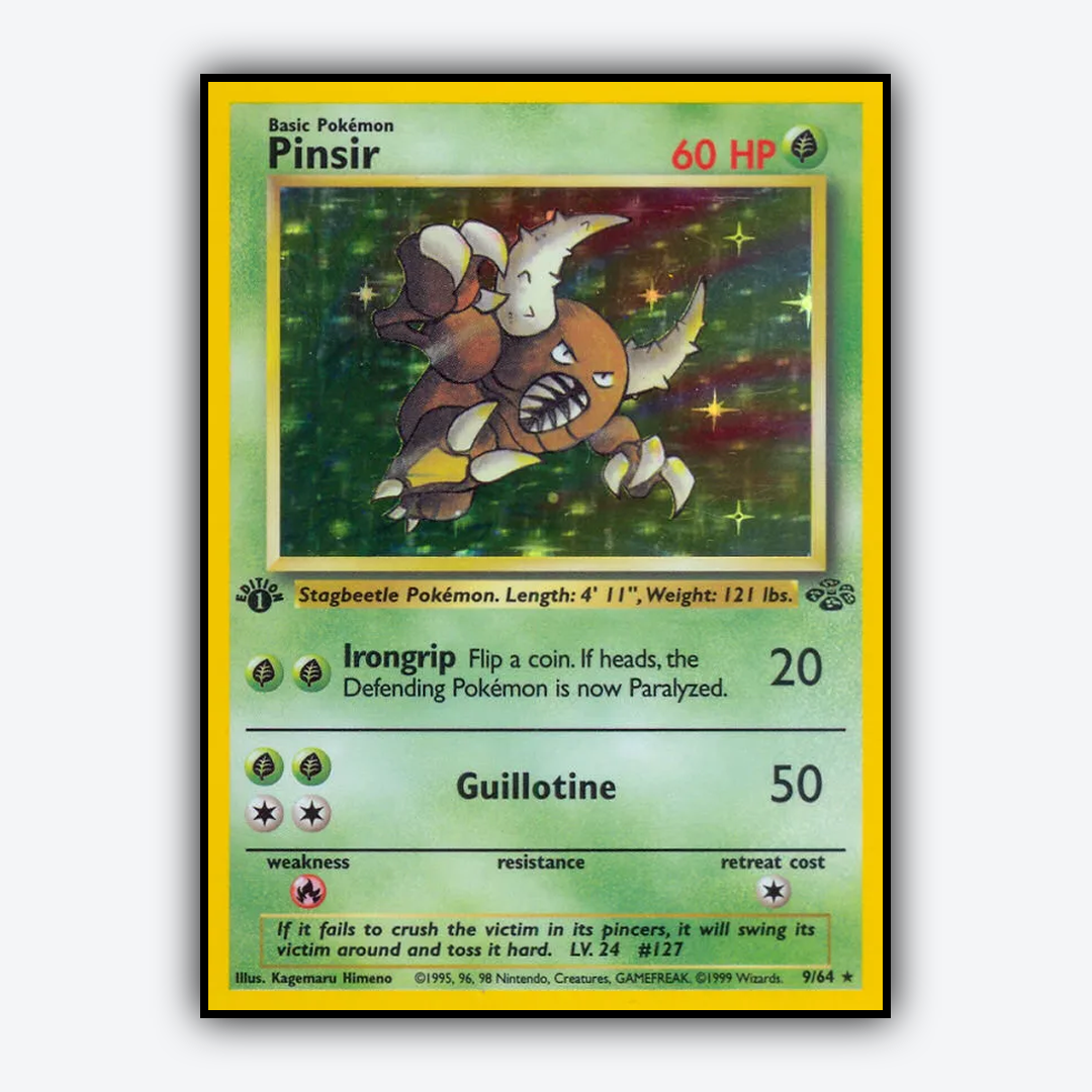 Pinsir 009/64 - Jungle Set - Card Rug