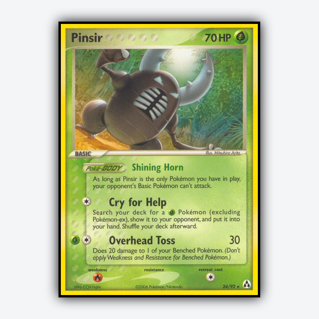 Pinsir 024/92 - Legend Maker Set - Card Rug