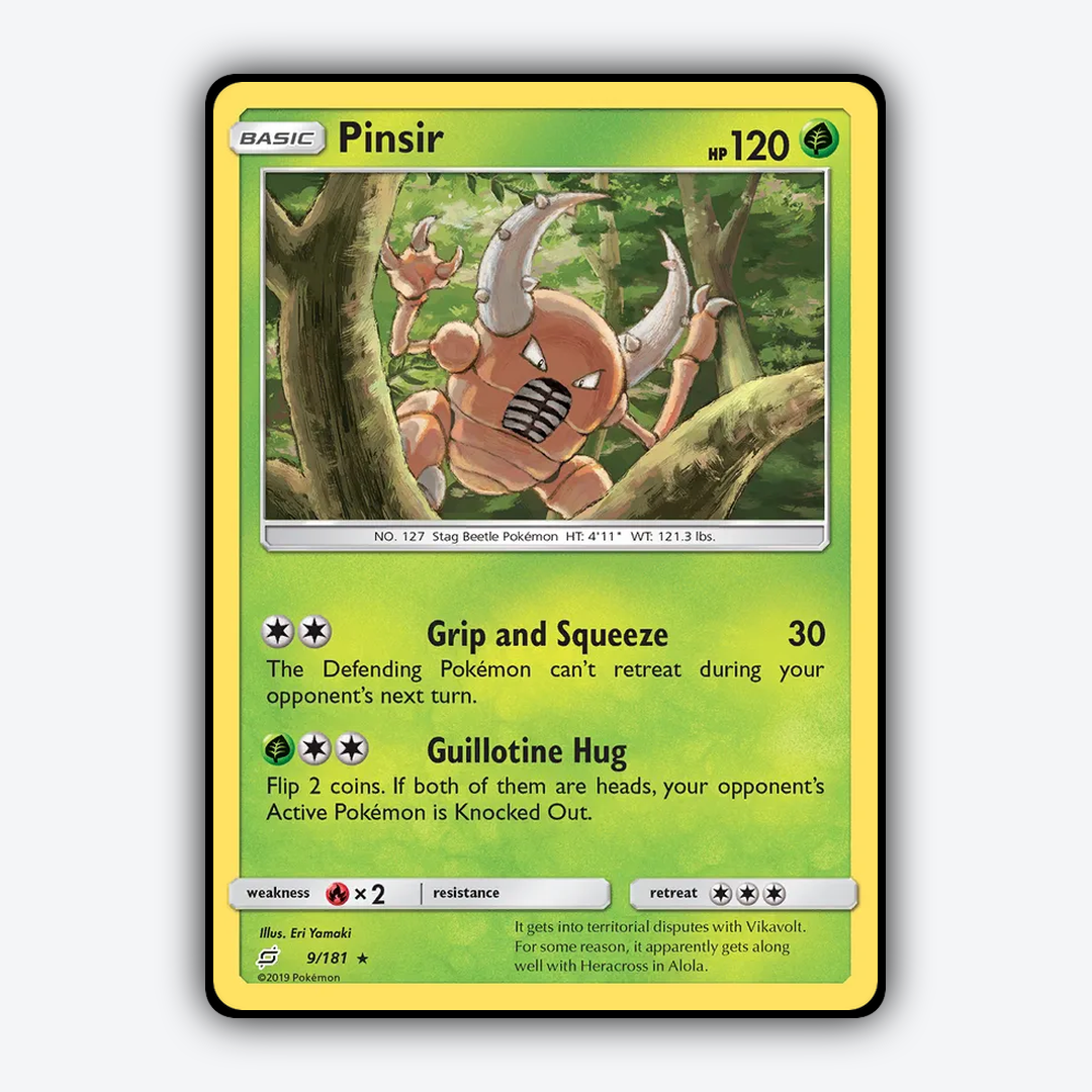 Pinsir 009/181 - Team Up Set - Card Rug