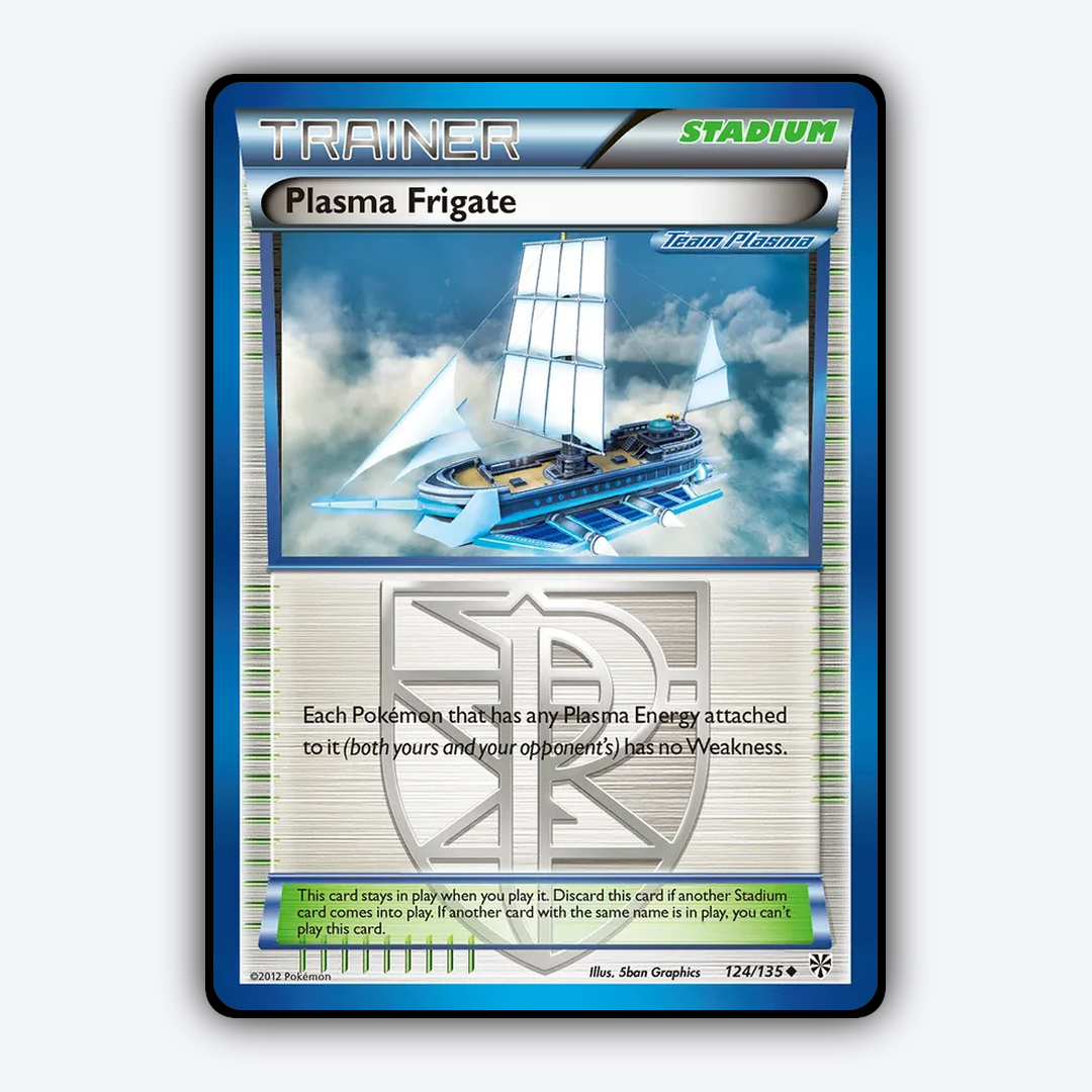 Plasma Frigate 124/135 - Plasma Storm Set - Card Rug