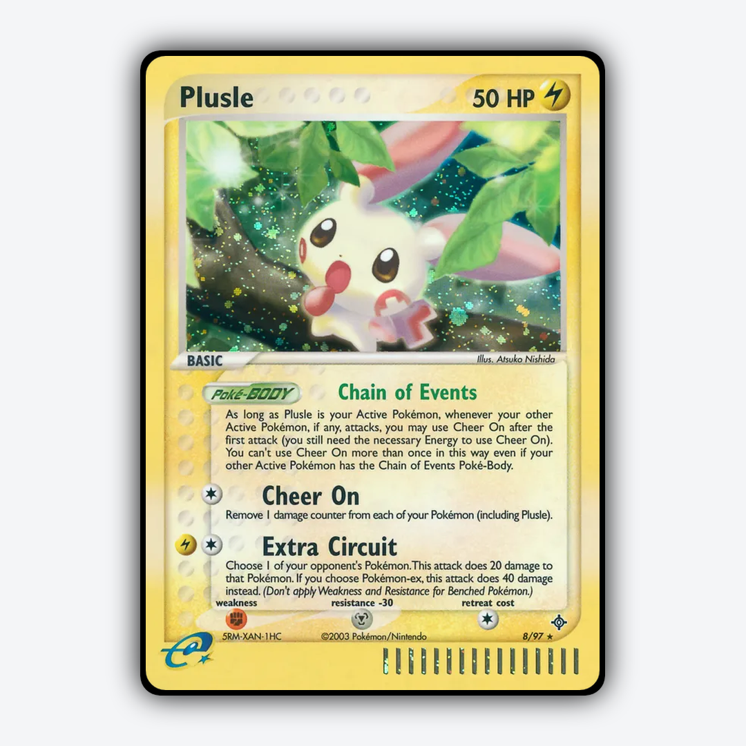 Plusle 008/97 - Dragon Set - Card Rug