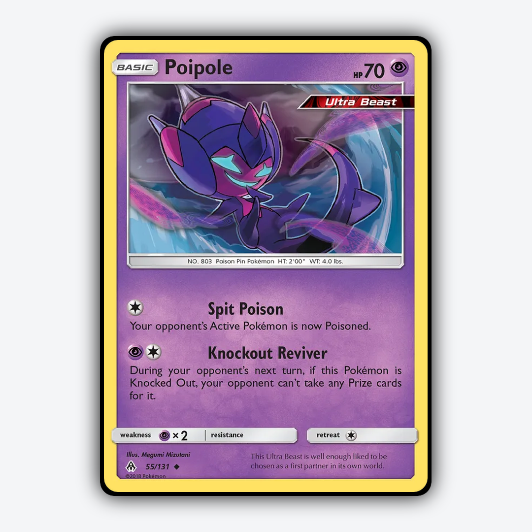 Poipole 055/131 - Forbidden Light Set - Card Rug
