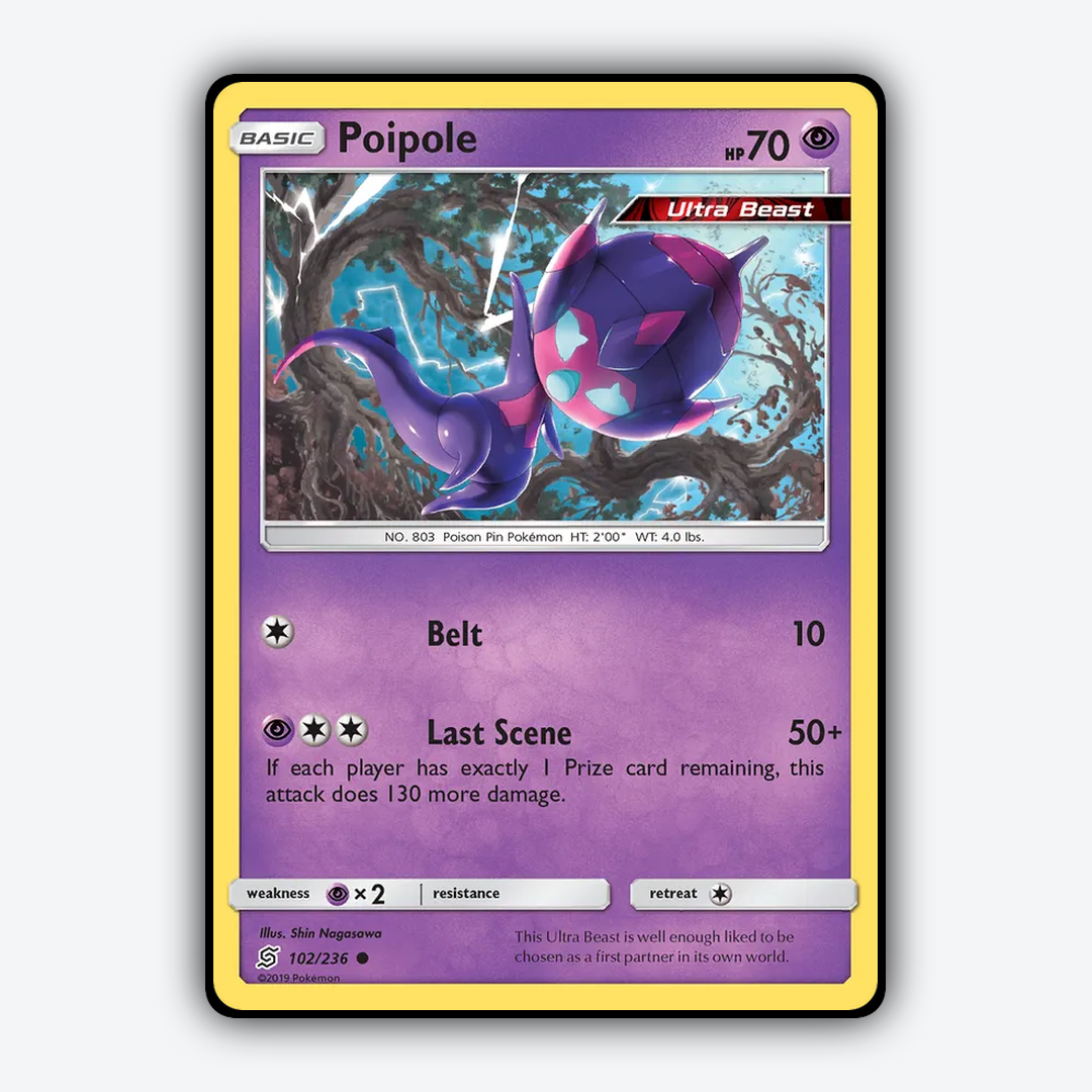 Poipole 102/236 - Unified Minds Set - Card Rug