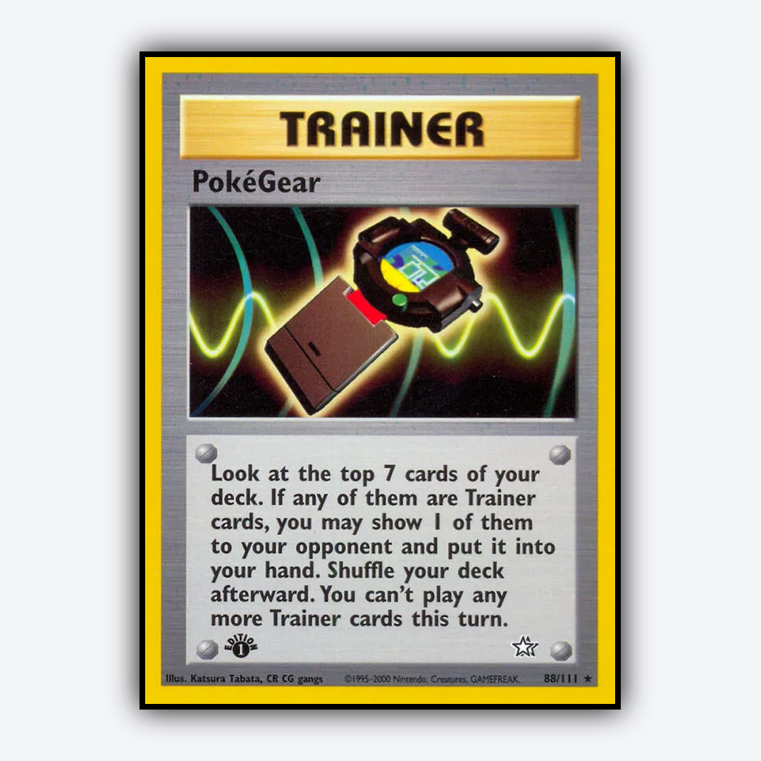 PokéGear 088/111 - Neo Genesis Set - Card Rug