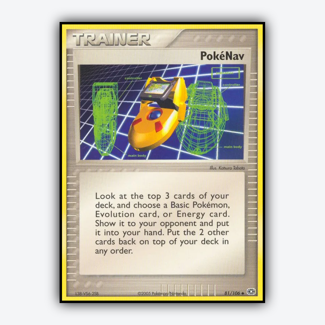 PokéNav 081/106 - Emerald Set - Card Rug