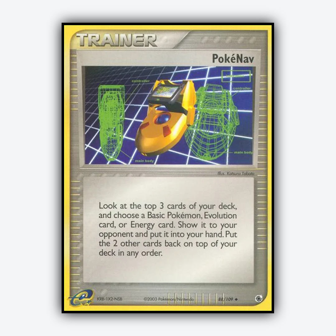 PokéNav 088/109 - Ruby & Sapphire Set - Card Rug