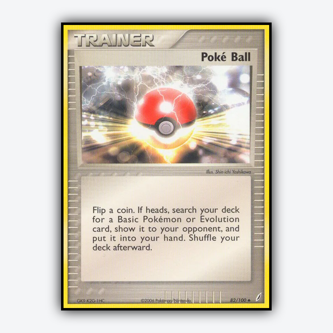 Poké Ball 082/100 - Crystal Guardians Set - Card Rug