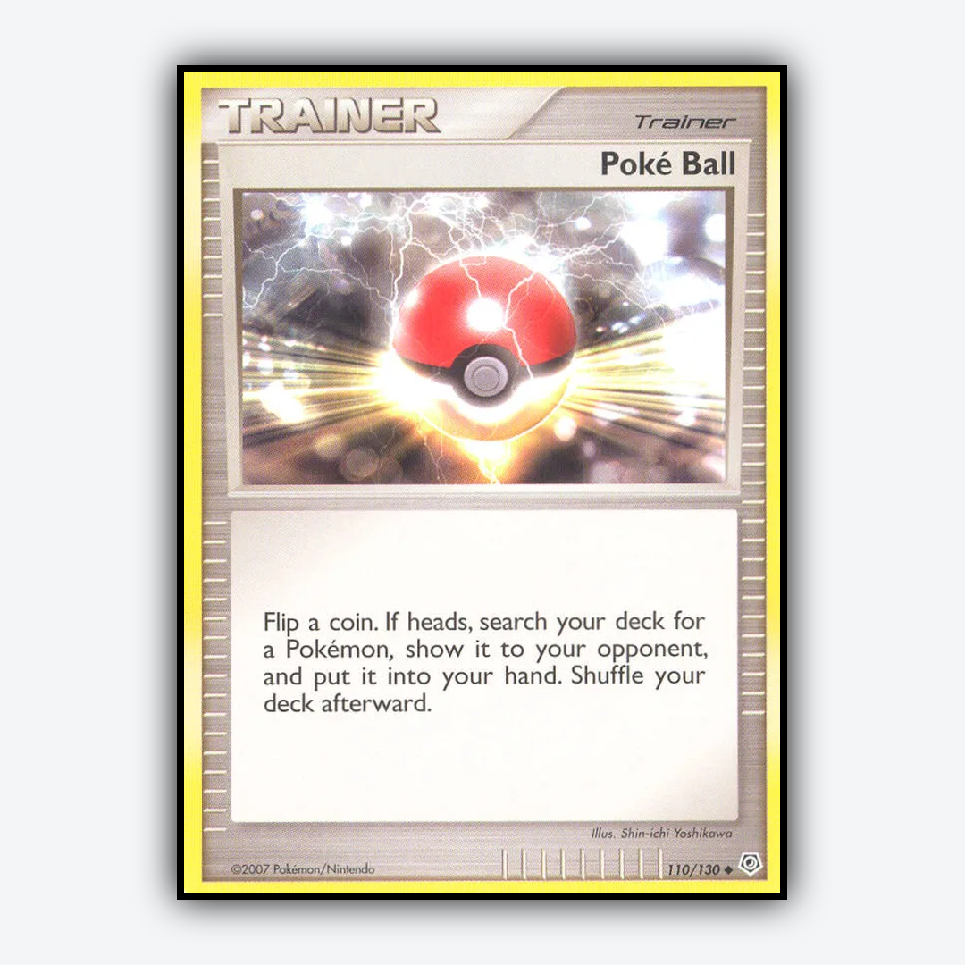 Poké Ball 110/130 - Diamond & Pearl Set - Card Rug