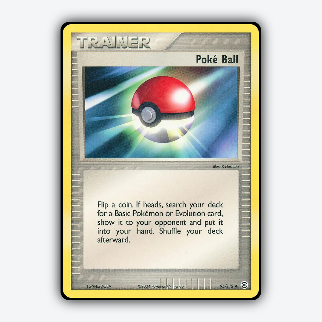 Poké Ball 095/112 - FireRed & LeafGreen Set - Card Rug
