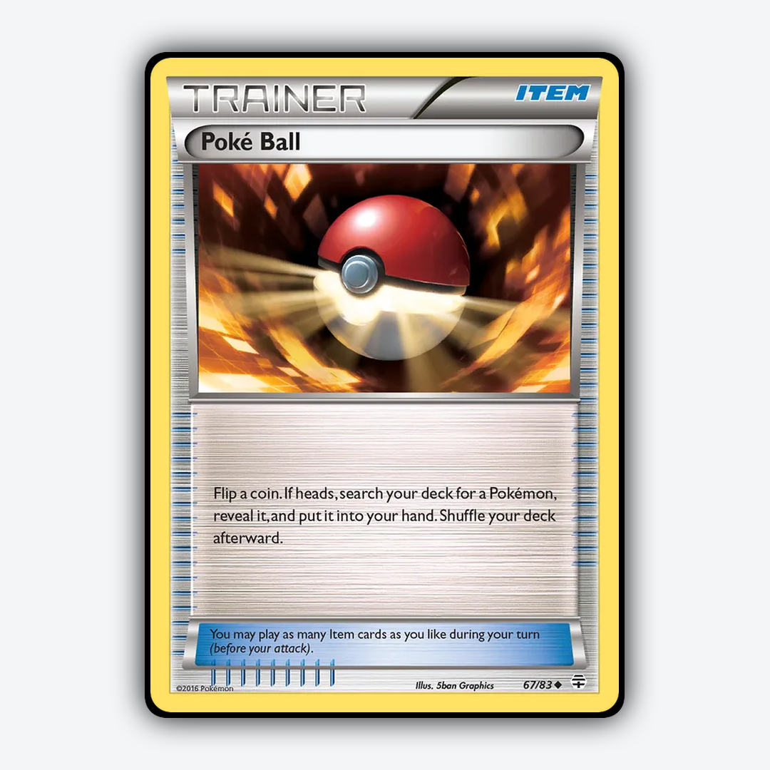 Poké Ball 067/83 - Generations Set - Card Rug