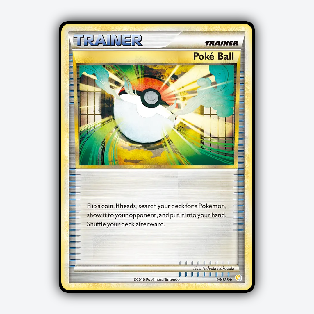 Poké Ball 095/123 - HeartGold & SoulSilver Set - Card Rug