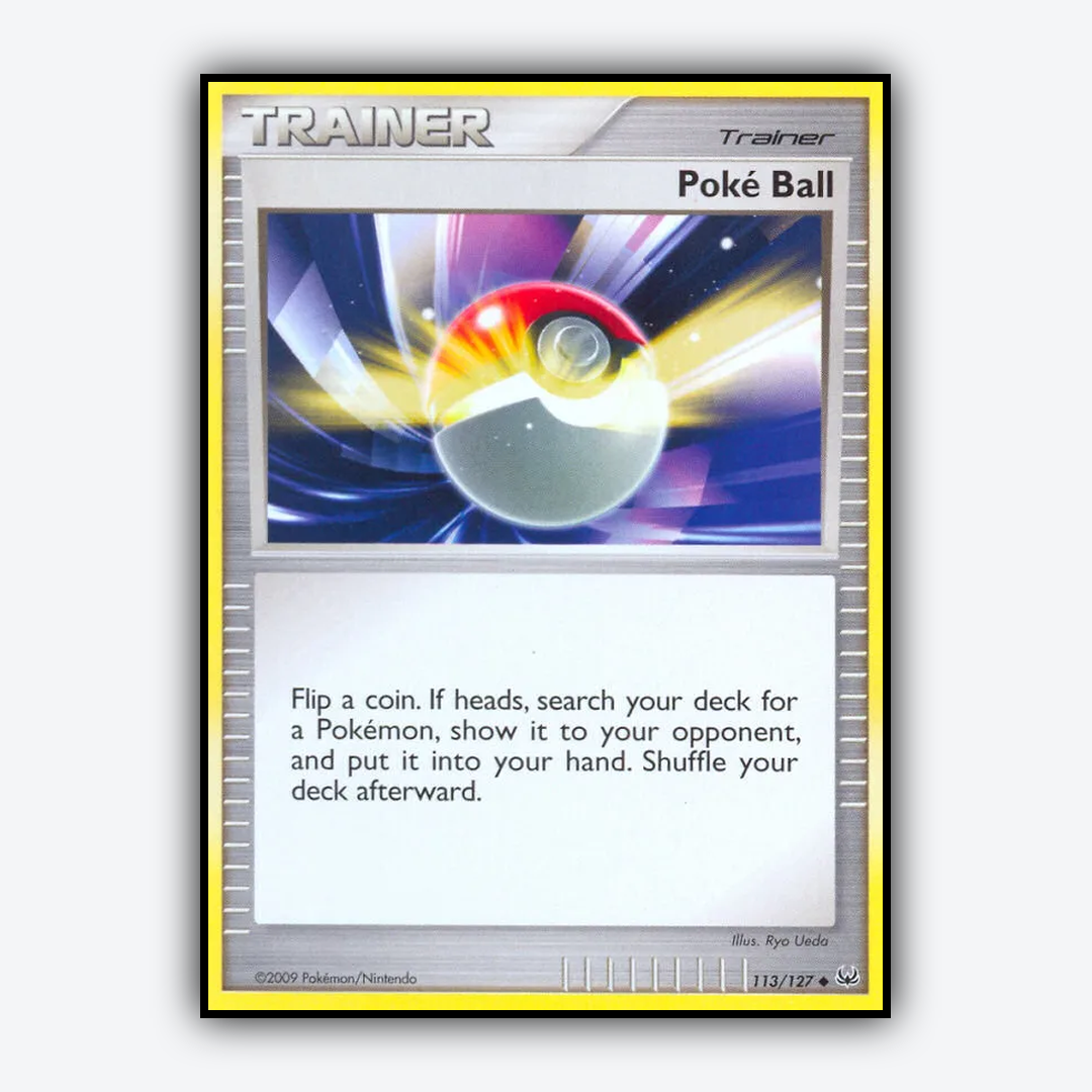 Poké Ball 113/127 - Platinum Set - Card Rug