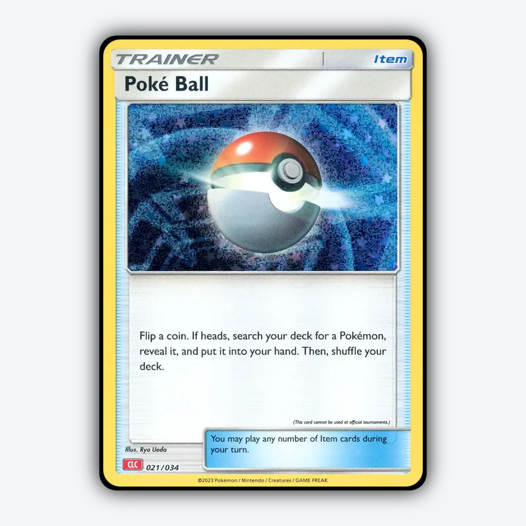 Poké Ball 021/034 - Pokémon TCG Classic - Charizard Set - Card Rug