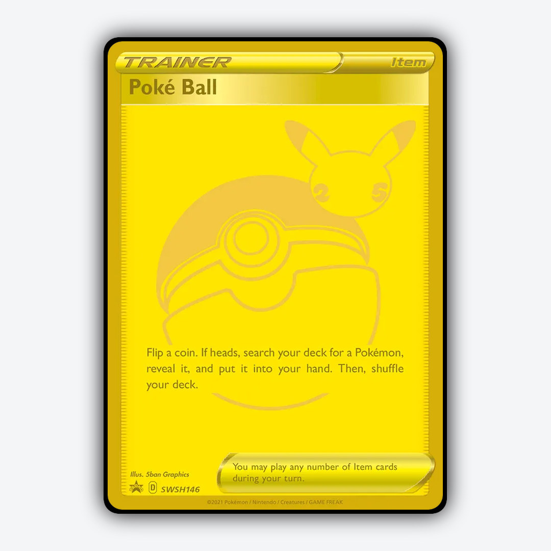 Poké Ball #146 - SWSH Black Star Promos Set - Card Rug
