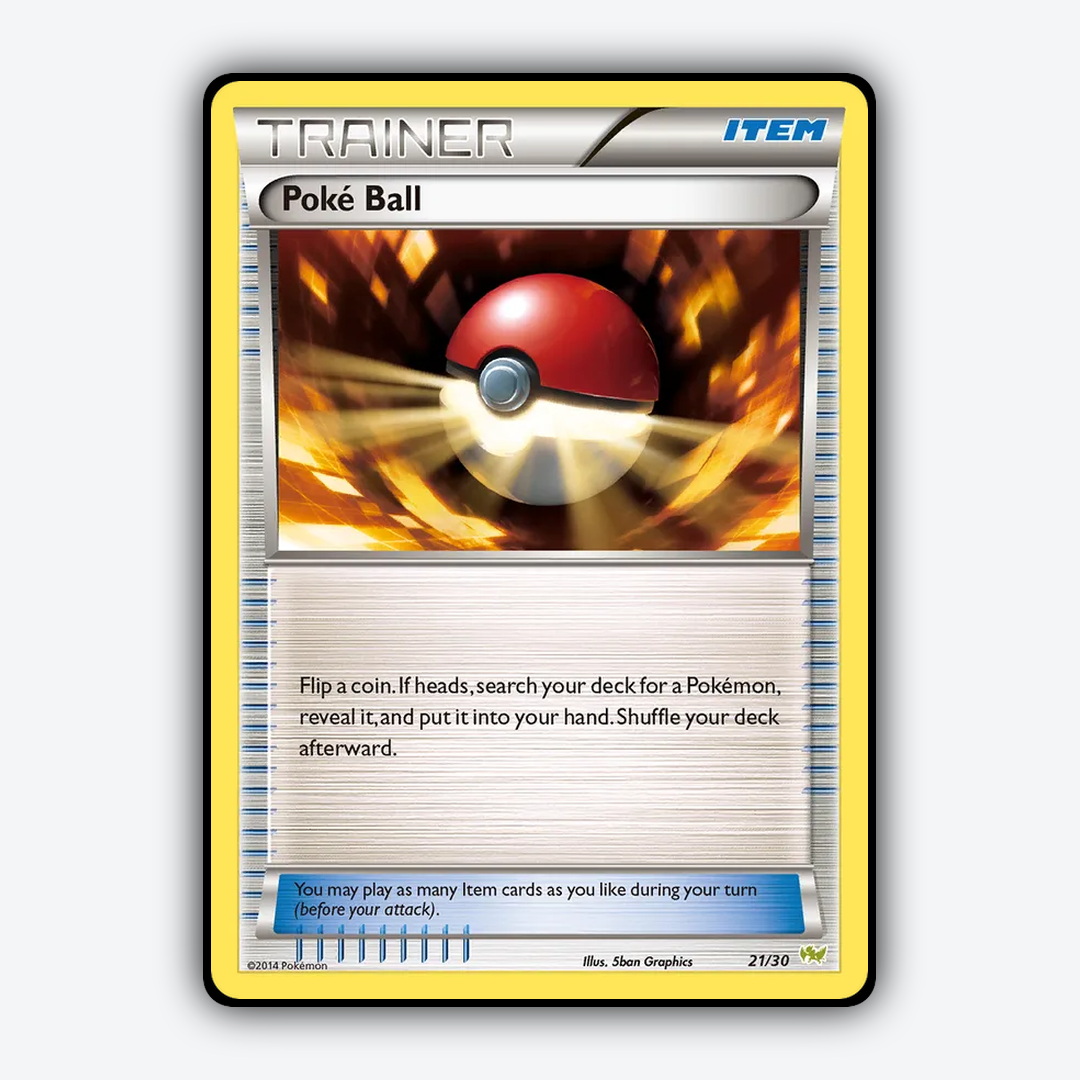 Poké Ball 021/30 - XY Trainer Kit Noivern Set - Card Rug
