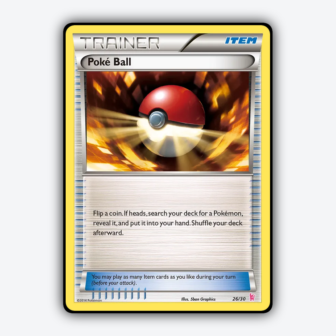 Poké Ball 026/30 - XY Trainer Kit Sylveon Set - Card Rug