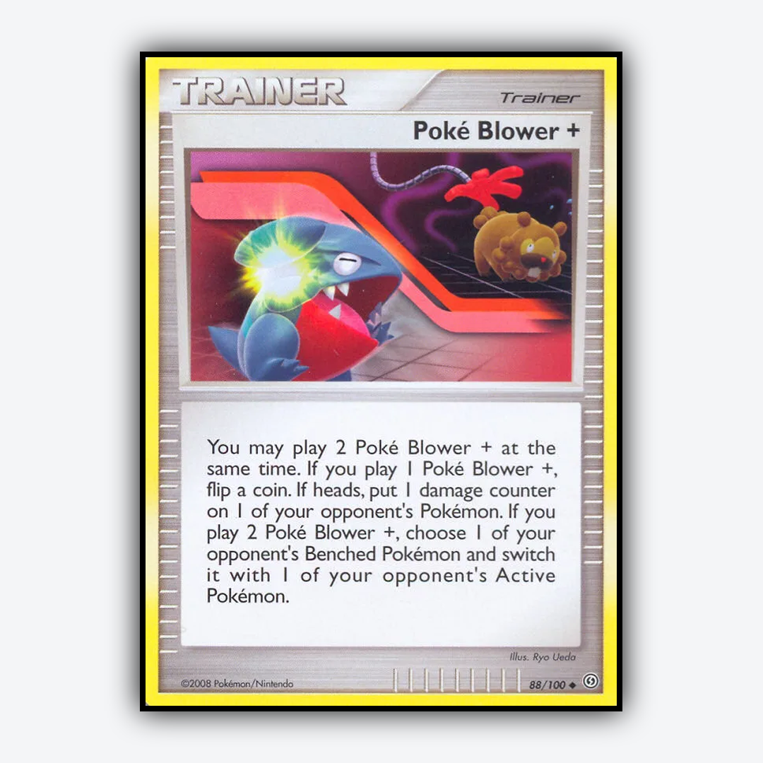 Poké Blower + 088/100 - Stormfront Set - Card Rug