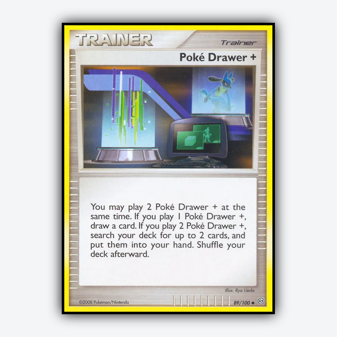 Poké Drawer + 089/100 - Stormfront Set - Card Rug
