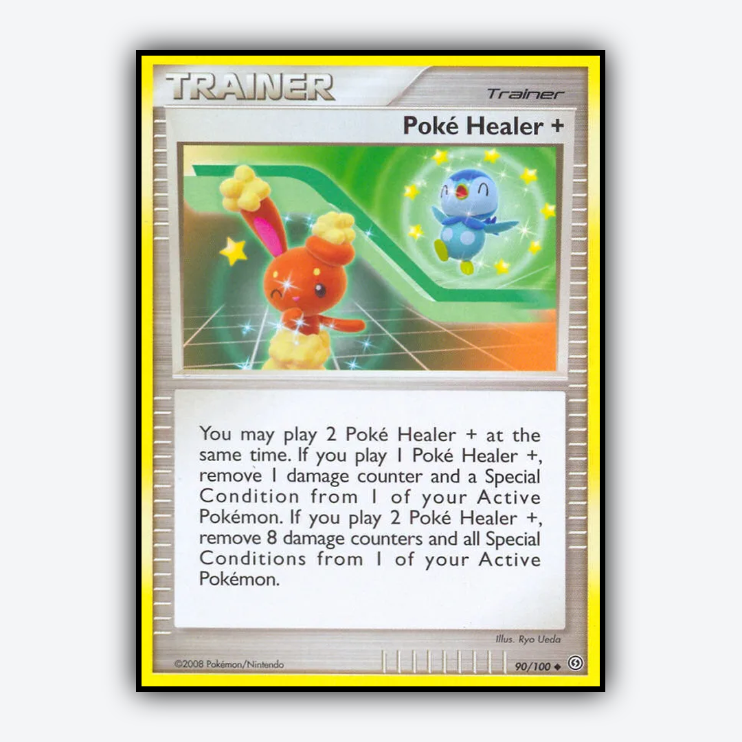 Poké Healer + 090/100 - Stormfront Set - Card Rug