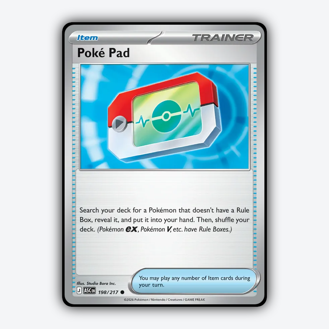 Poké Pad 198/217 - Ascended Heroes Set - Card Rug