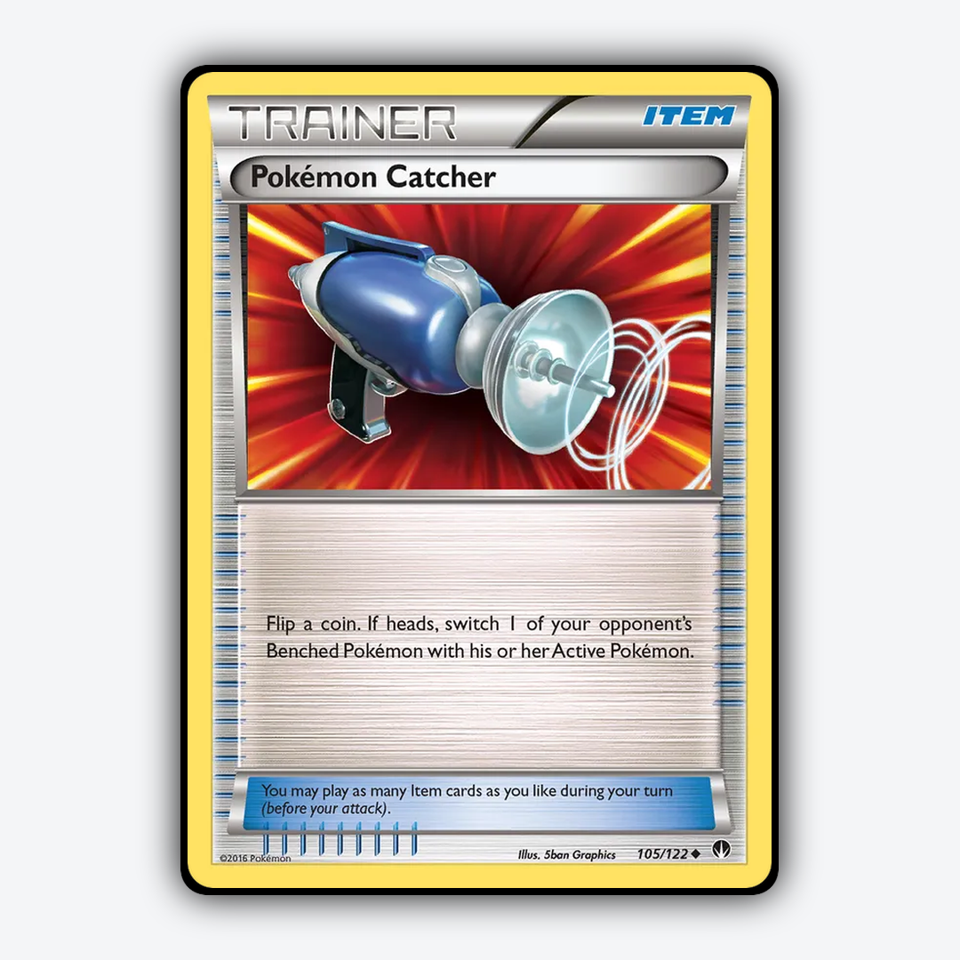 Pokémon Catcher 105/122 - BREAKpoint Set - Card Rug
