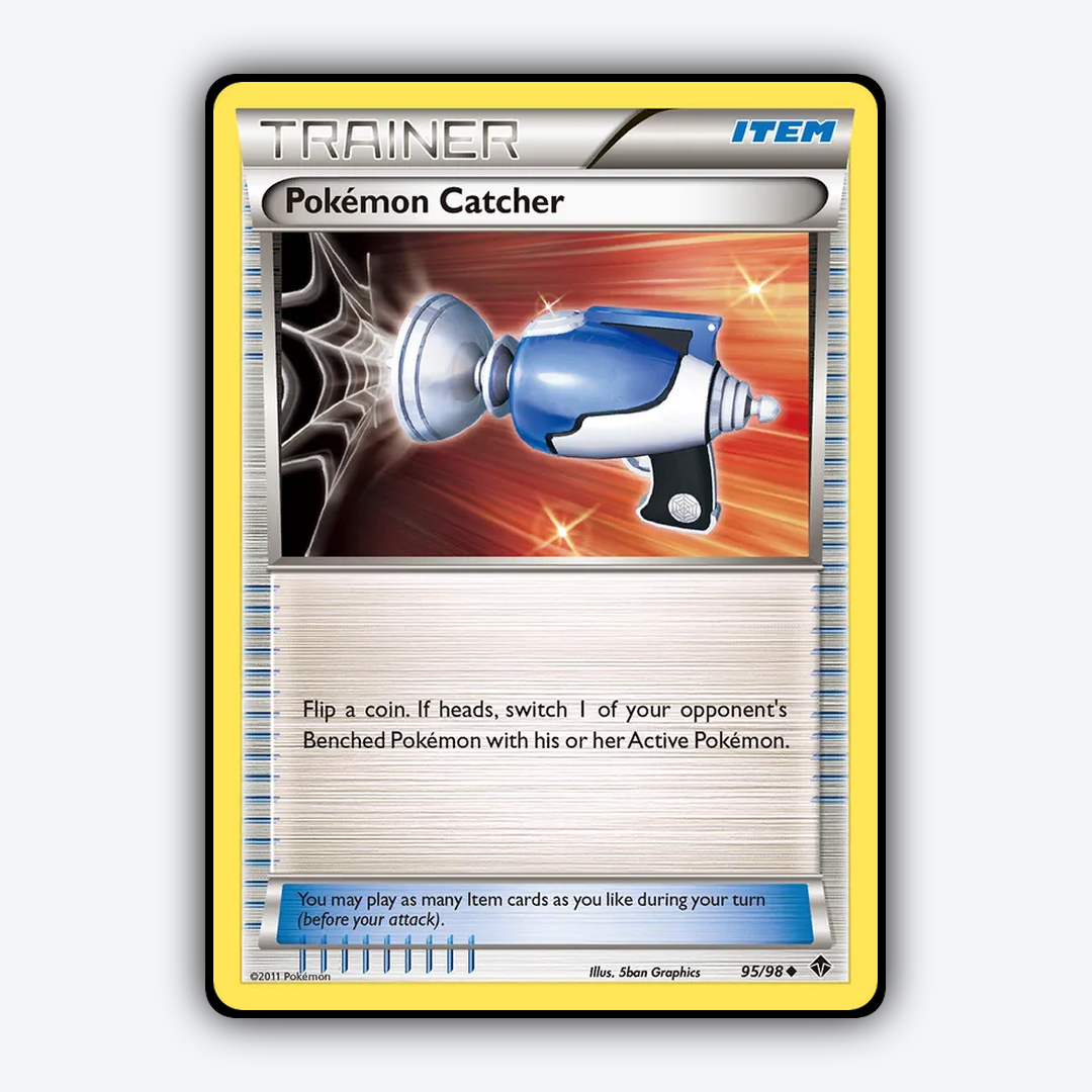 Pokémon Catcher 095/98 - Emerging Powers Set - Card Rug