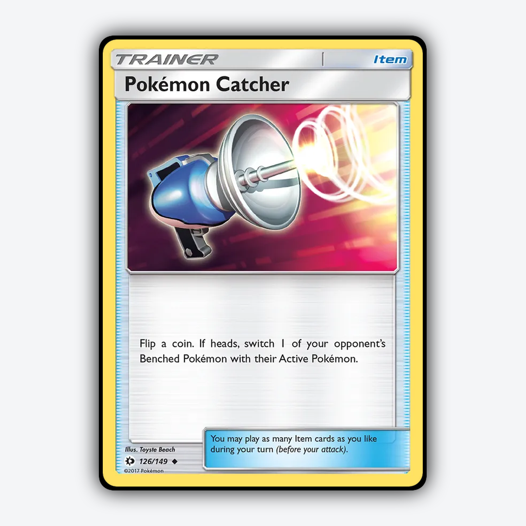 Pokémon Catcher 126/149 - Sun & Moon Set - Card Rug