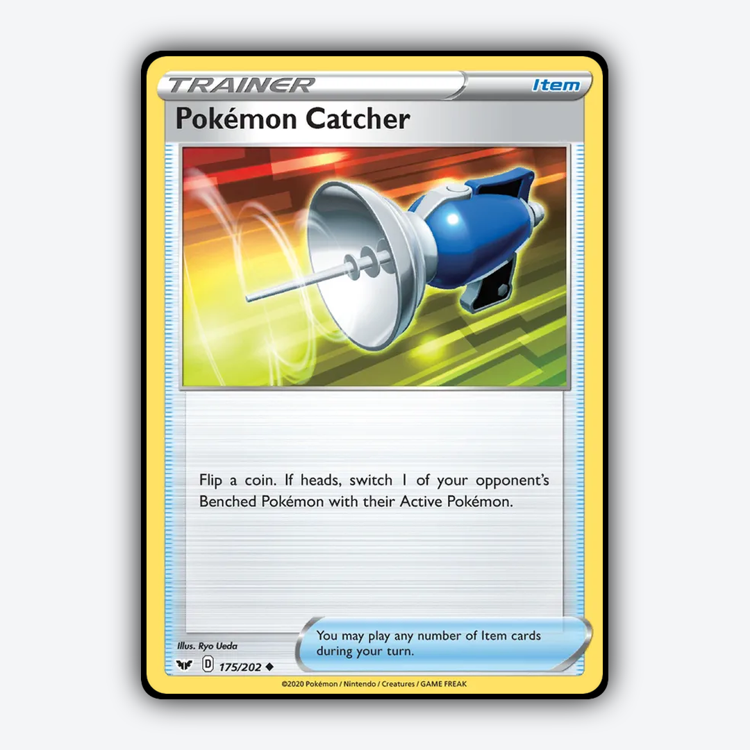 Pokémon Catcher 175/202 - Sword & Shield Set - Card Rug