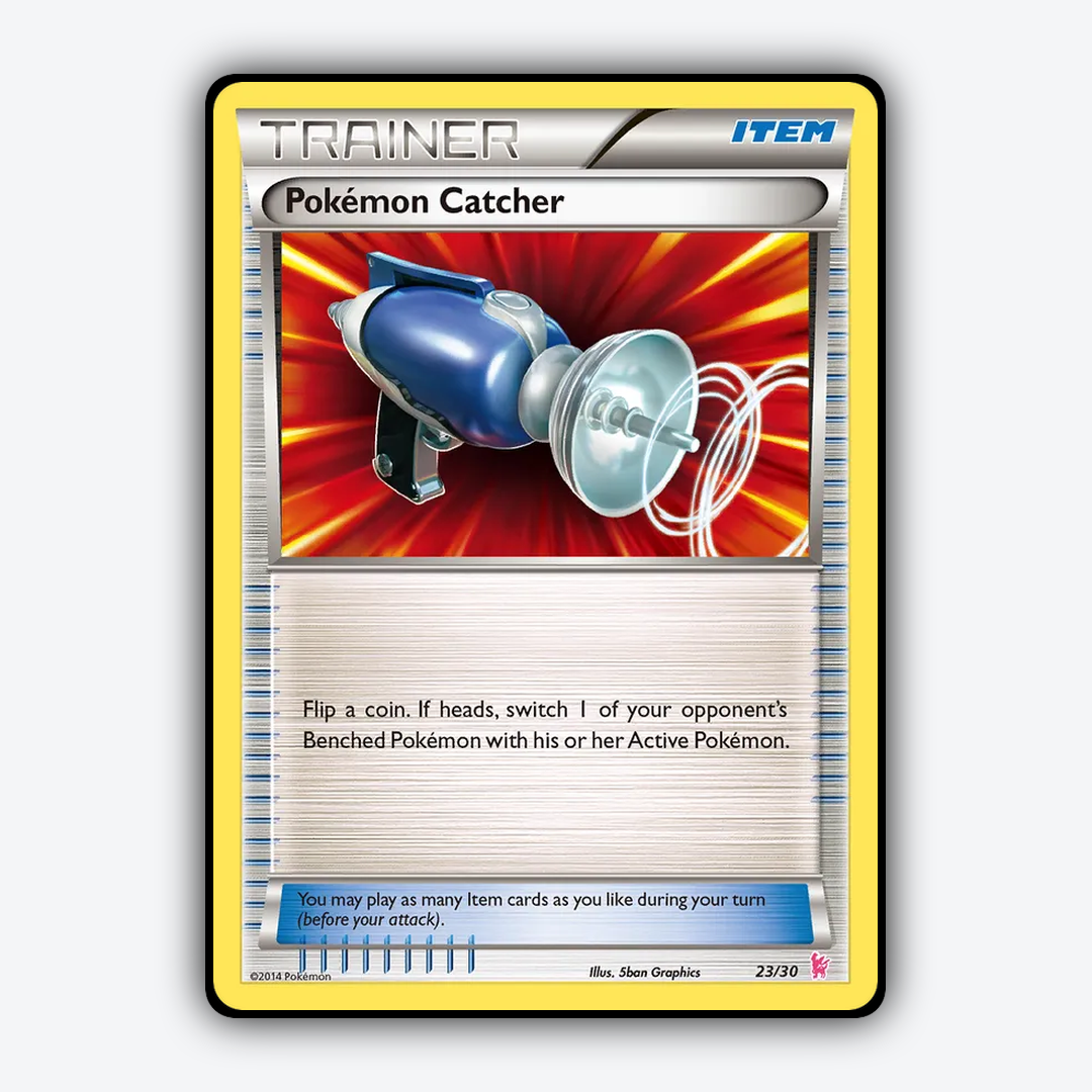 Pokémon Catcher 023/30 - XY Trainer Kit Sylveon Set - Card Rug