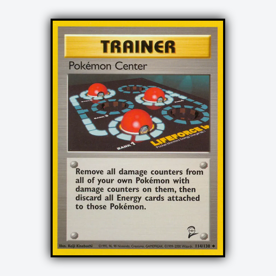 Pokémon Center 114/130 - Base Set 2 Set - Card Rug