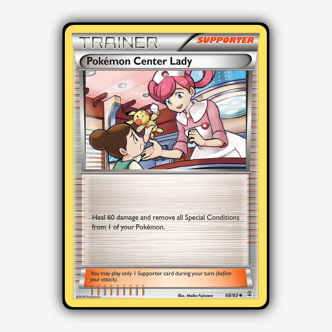 Pokémon Center Lady 068/83 - Generations Set - Card Rug