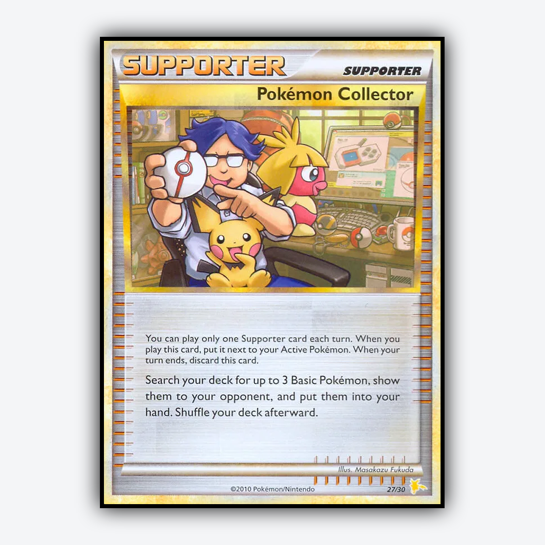Pokémon Collector 027/30 - HGSS Trainer Kit Raichu Set - Card Rug