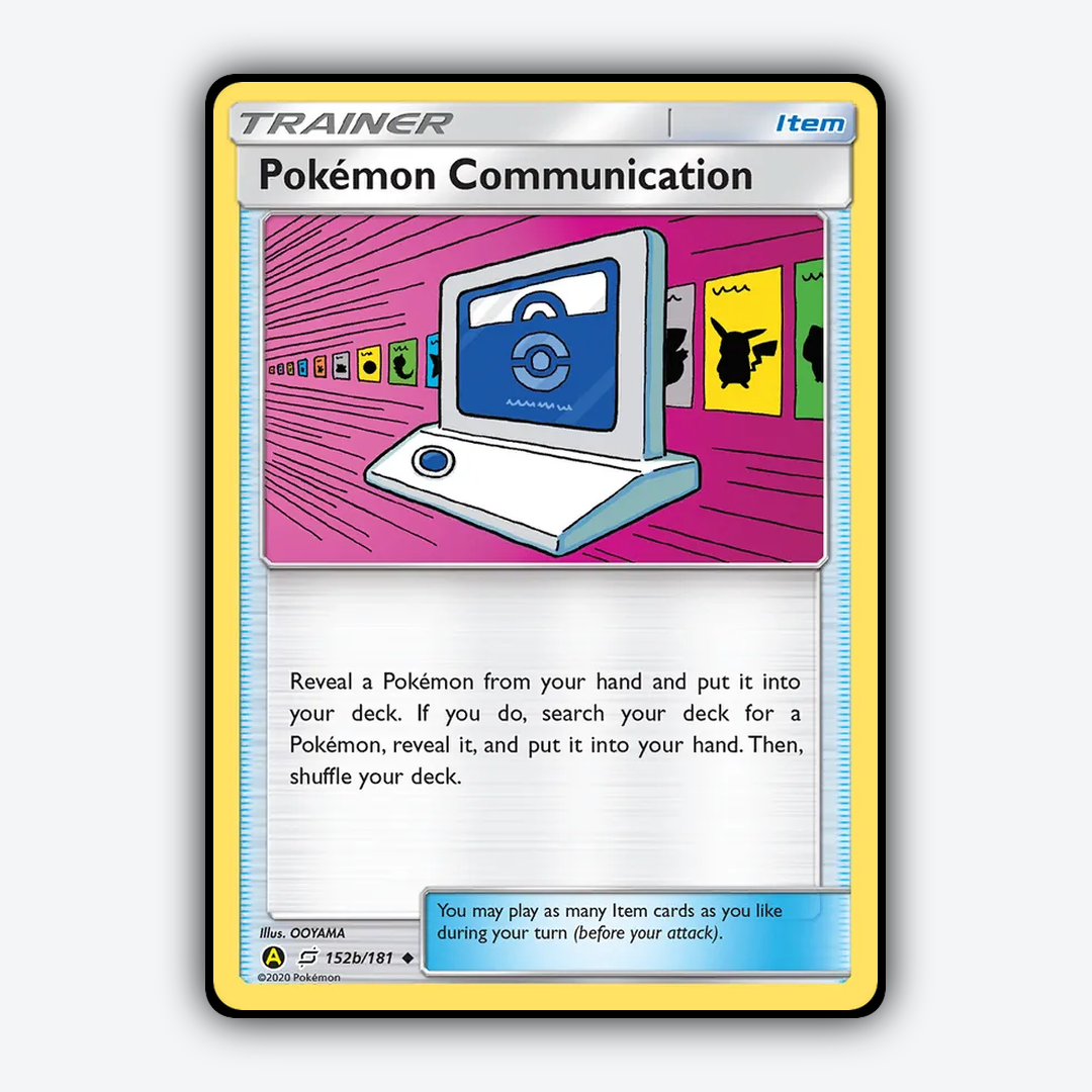 Pokémon Communication 152b/181 - Team Up Set - Card Rug