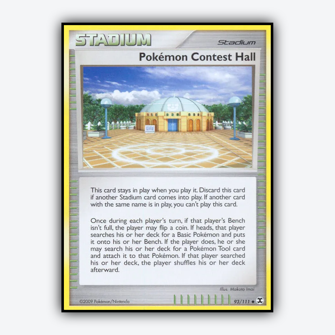 Pokémon Contest Hall 093/111 - Rising Rivals Set - Card Rug