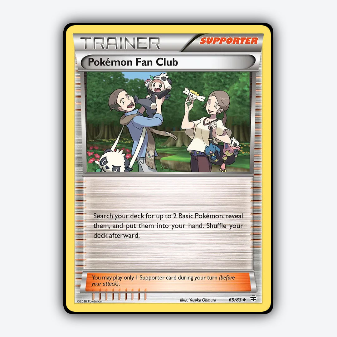 Pokémon Fan Club 069/83 - Generations Set - Card Rug