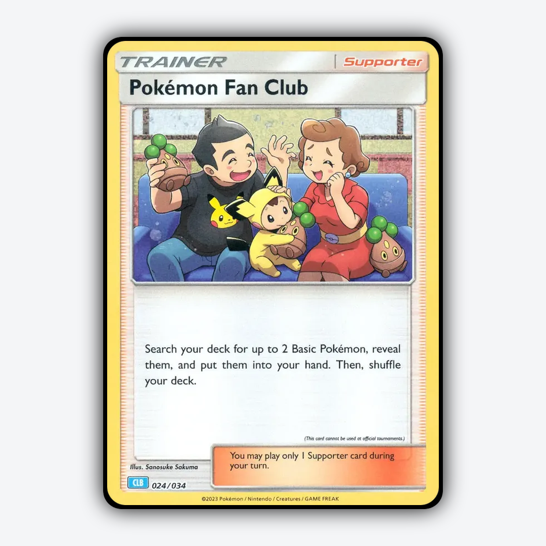 Pokémon Fan Club 024/034 - Pokémon TCG Classic - Blastoise Set - Card Rug