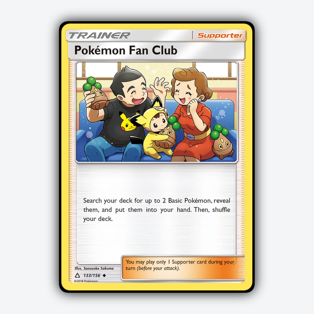 Pokémon Fan Club 133/156 - Ultra Prism Set - Card Rug