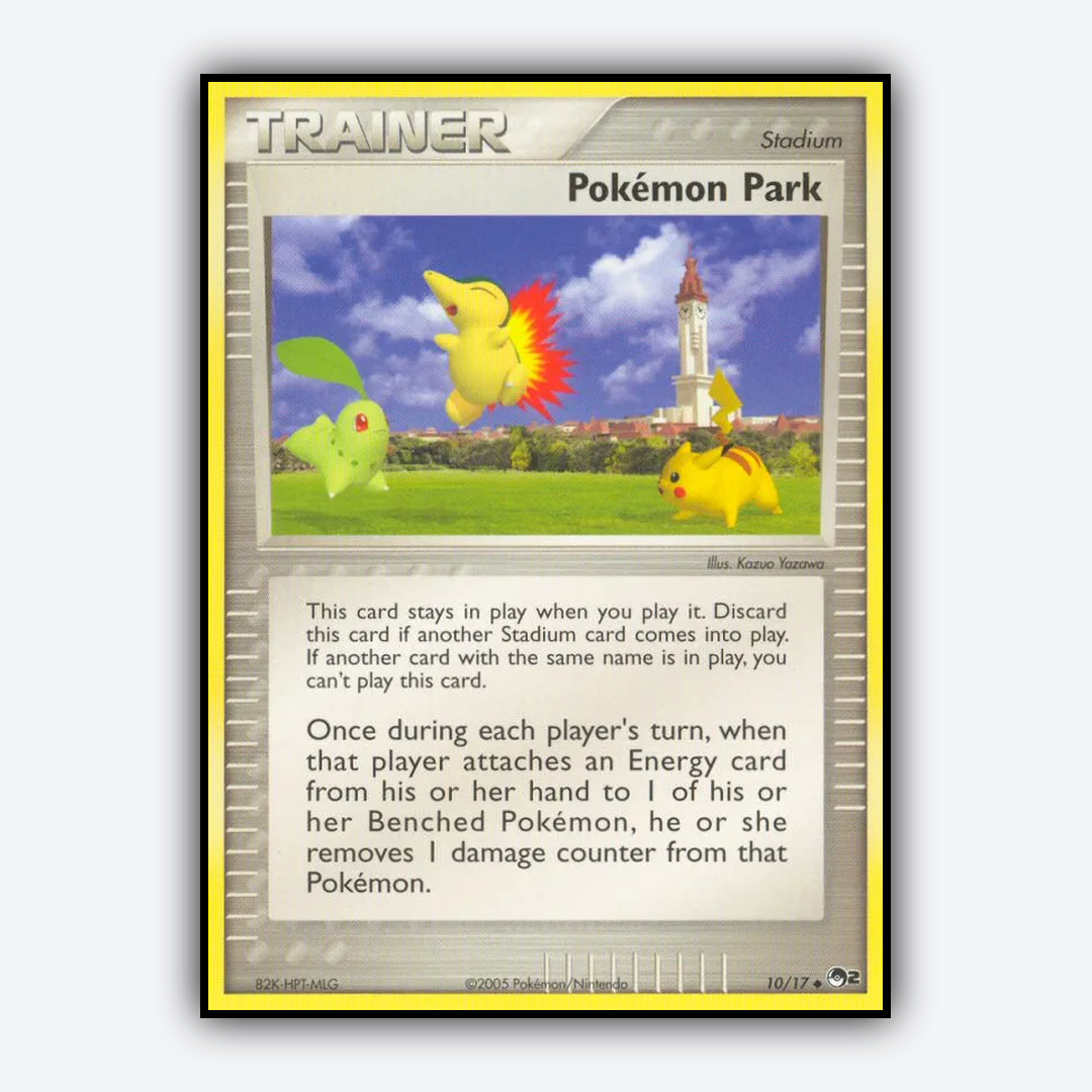 Pokémon Park 010/17 - POP Series 2 Set - Card Rug