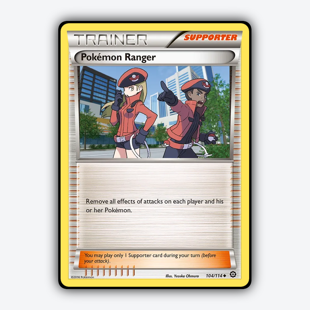 Pokémon Ranger 104/114 - Steam Siege Set - Card Rug