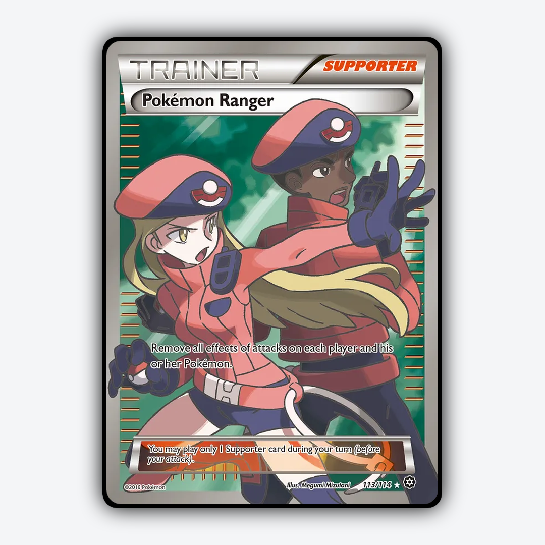 Pokémon Ranger 113/114 - Steam Siege Set - Card Rug
