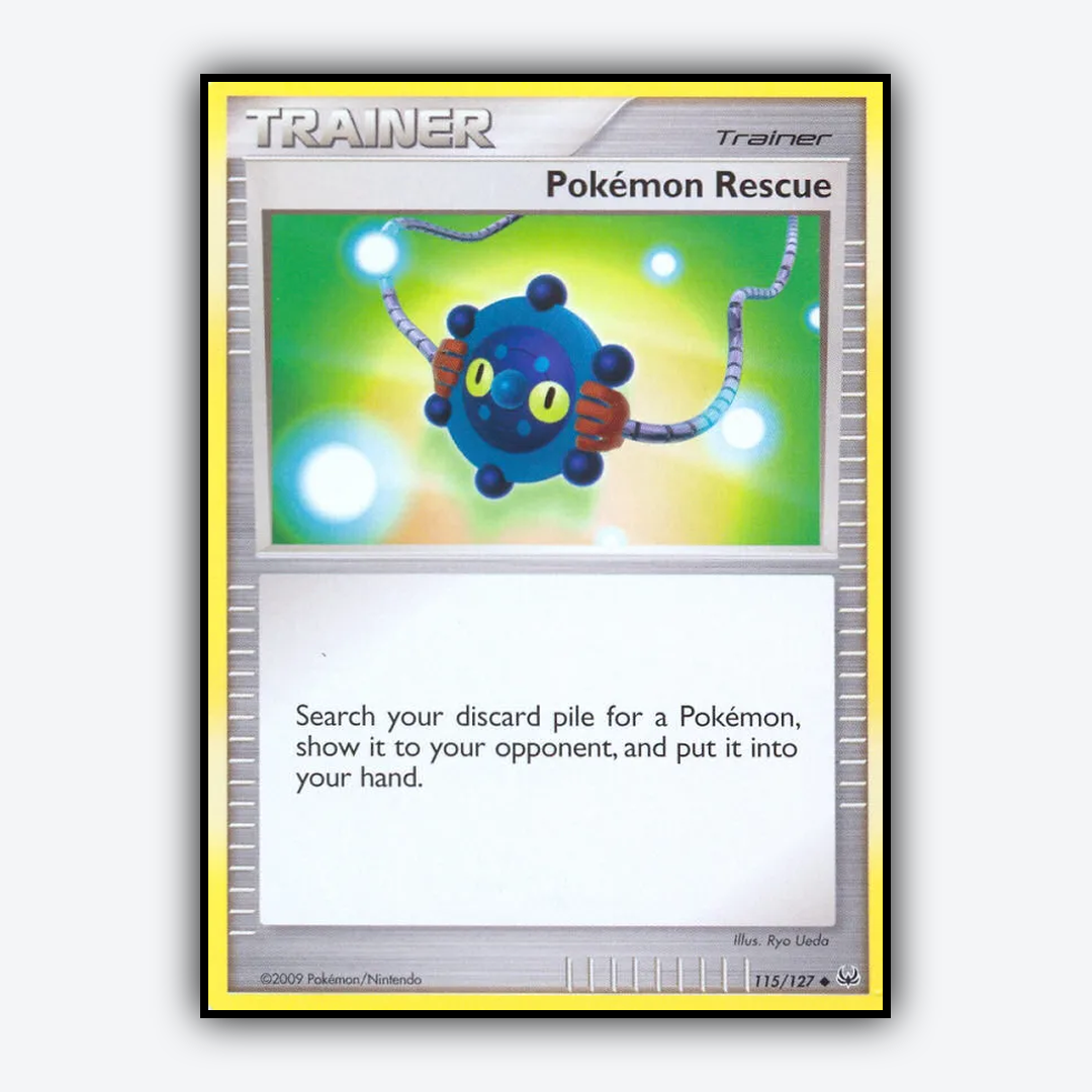 Pokémon Rescue 115/127 - Platinum Set - Card Rug