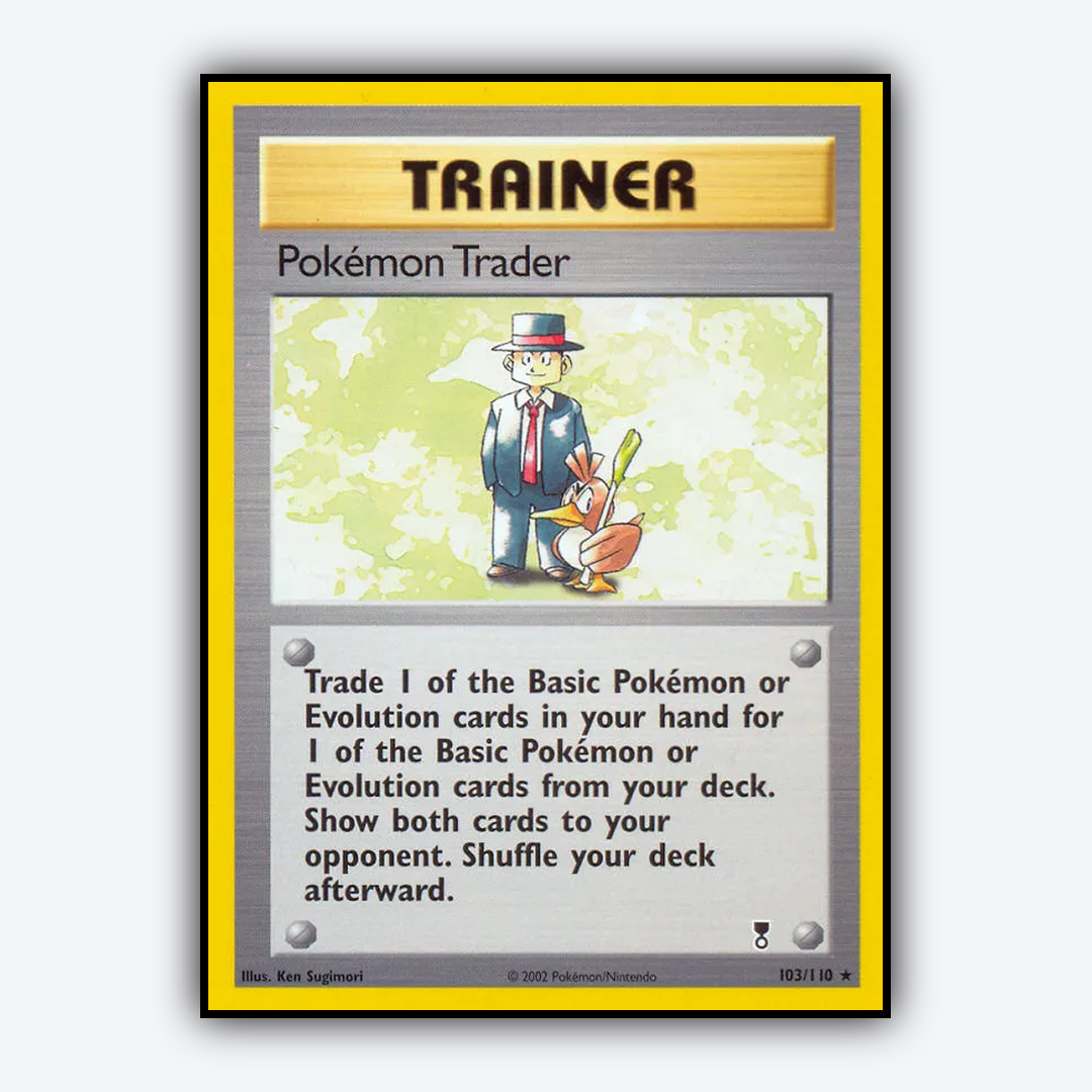 Pokémon Trader 103/110 - Legendary Collection Set - Card Rug