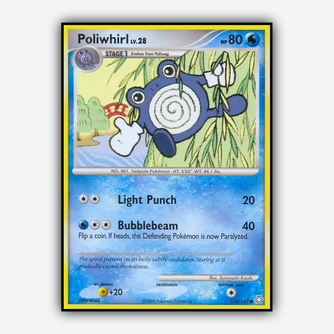 Poliwhirl 115/146 - Legends Awakened Set - Card Rug