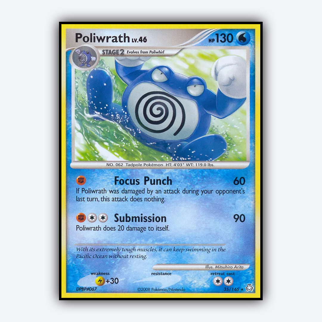 Poliwrath 035/146 - Legends Awakened Set - Card Rug