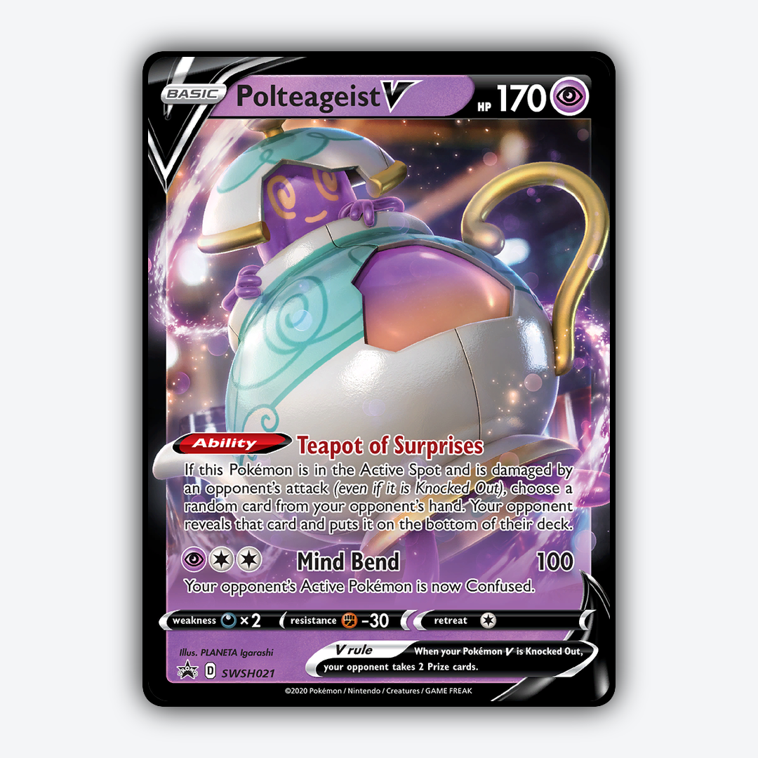 Polteageist V #21 - SWSH Black Star Promos Set - Card Rug