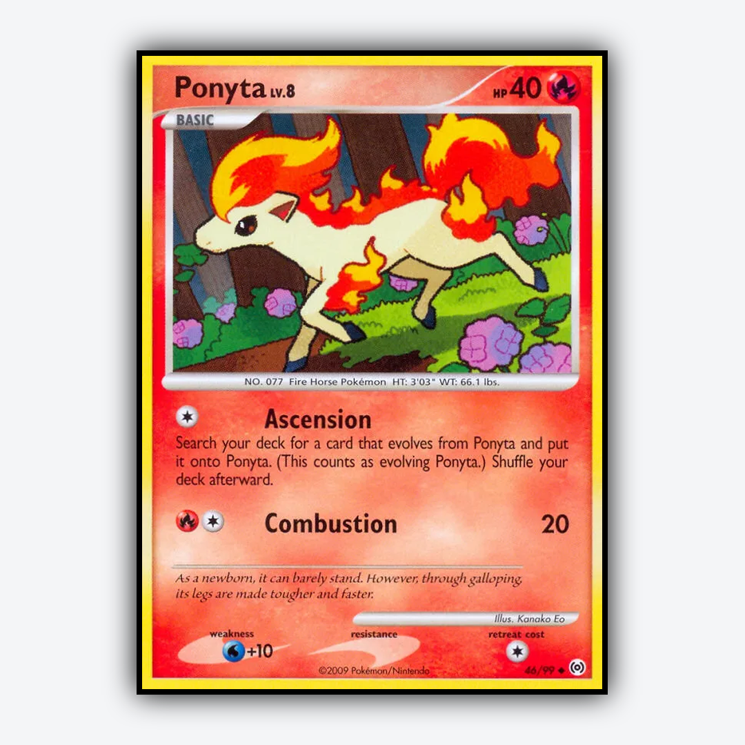 Ponyta 046/99 - Arceus Set - Card Rug