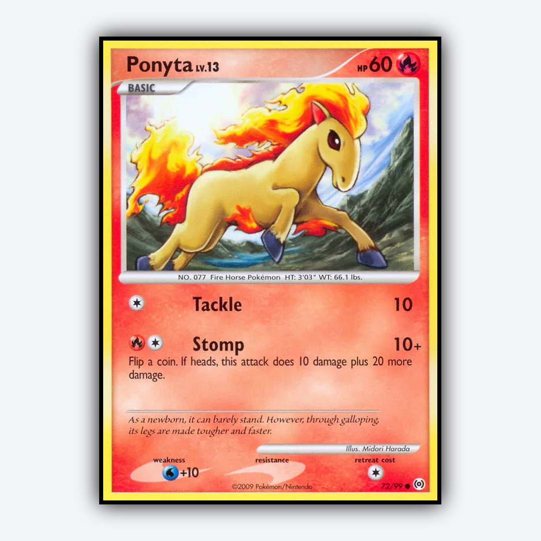 Ponyta 072/99 - Arceus Set - Card Rug