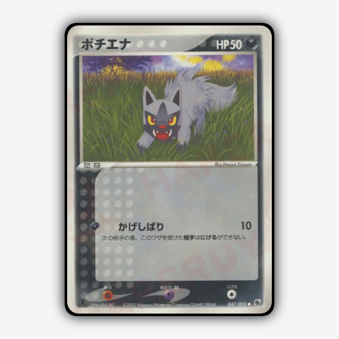 Poochyena 047/055 - ADV Expansion Pack Set - Card Rug (JP)