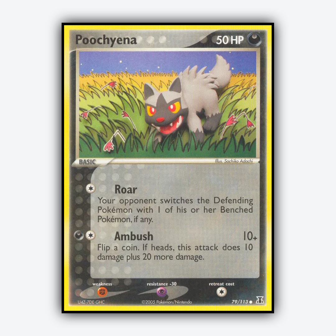 Poochyena 079/113 - Delta Species Set - Card Rug