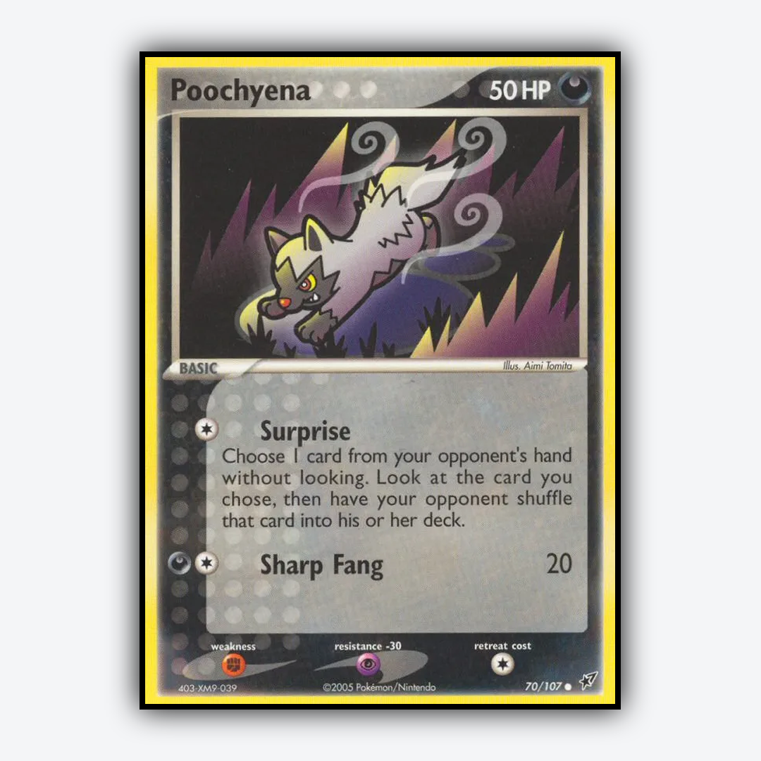 Poochyena 070/107 - Deoxys Set - Card Rug